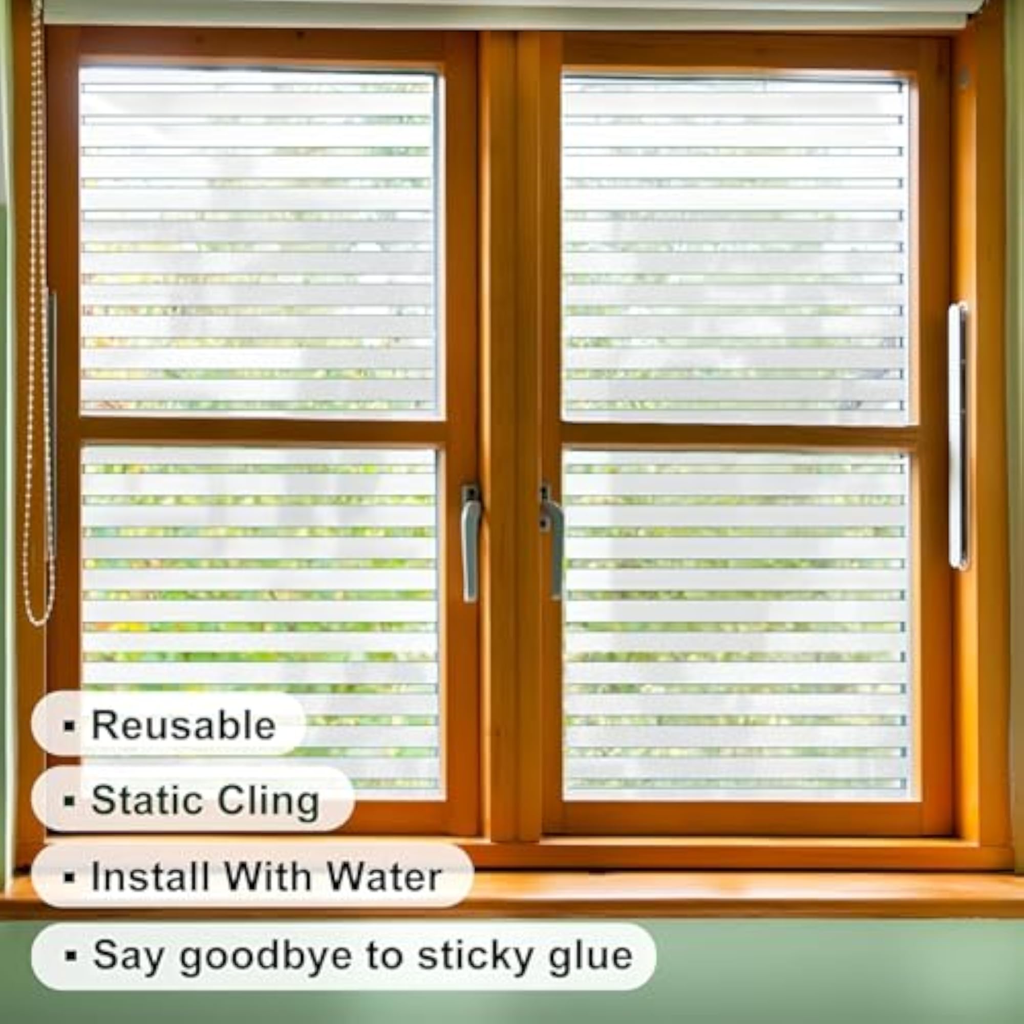 Decorative Frosted & Patterned Window Film