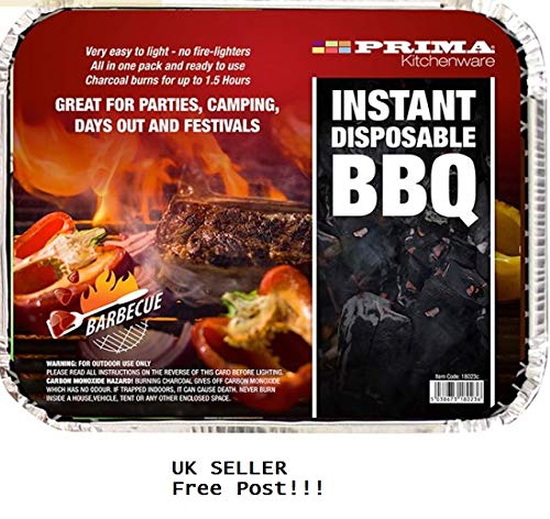 Prima - Barbacoa desechable de luz instantánea