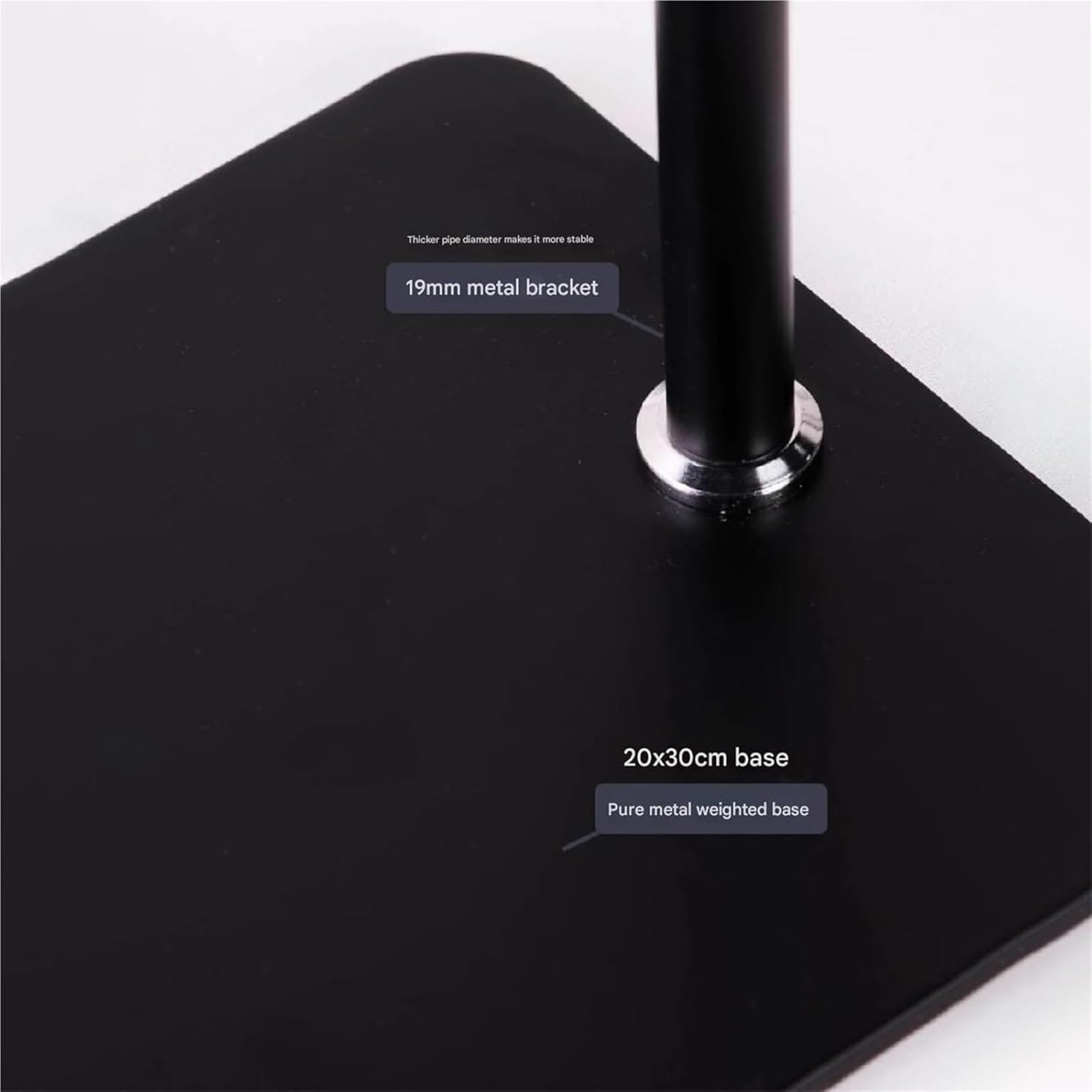 Generico Supporto per Il Controllo di più telefoni cellulari - Supporto in Metallo per Streaming Live e videoconferenze (2 Livelli, 4 telecamere) - Perfetto per creatori e Professionisti