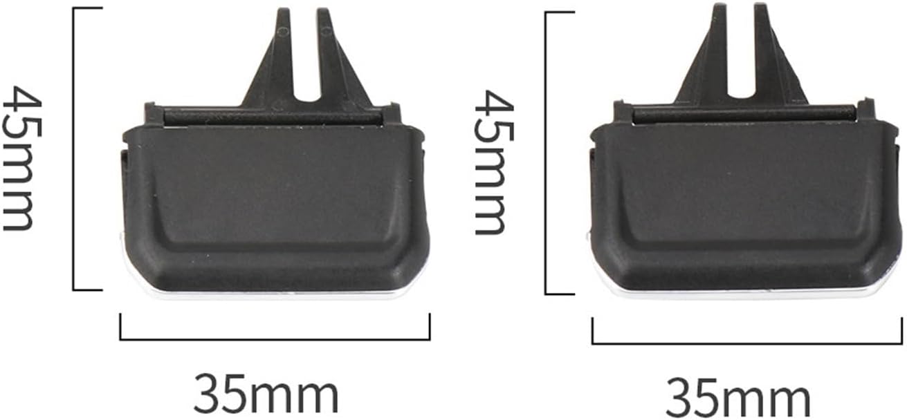 Car Front Air Conditioning A/C Air Vent Outlet Tab Leaf Adjust Clip Repair Kit Fit For VW Fit For Tiguan, 2017-2021(No.1)