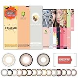 ハロウィン向け コスプレ カラコン カラーズ ワンデー 1箱10枚入 colors 1day 度なし 度あり 一条響 モアコンオリジナルウェットティッシュ付 PWR：0.00／COLOR：【ハロウィン映え】ナチュラルリングブラウン