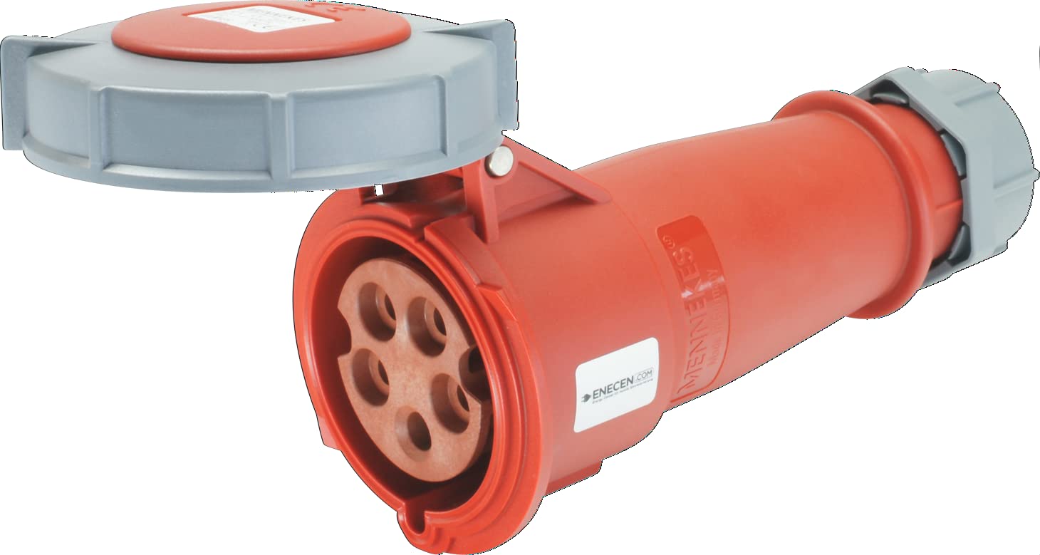 CEE Stecker & Kupplung Set 400V/32A 5p IP67 wasserdicht - Mennekes