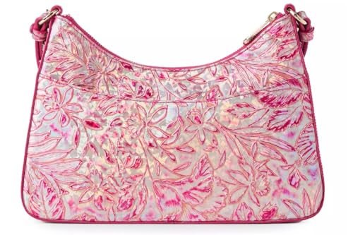 Brahmin Lokelani Collection Esme Coral Snapdragon Shoulder Bag2