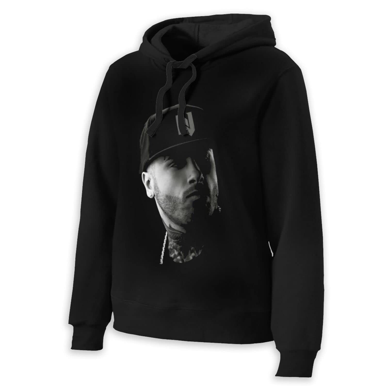 DFASRBAHoodie Women's Sweatshirt Hooded Pullover Fashion Long Sleeve Shirt Black