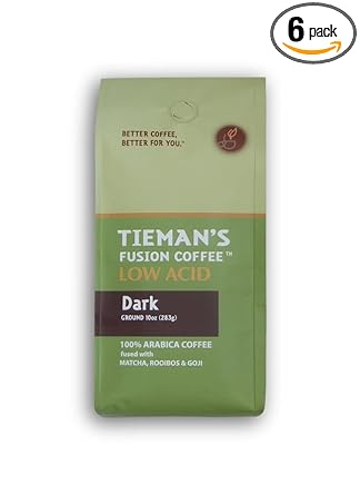 Tieman's Fusion Coffee, Low Acid Dark Roast