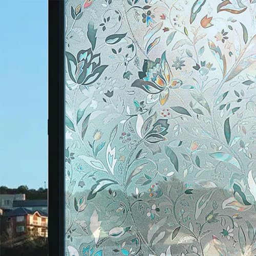 Umbenk Stained Glass Sunroof Film Car, Stained Glass Sunroof Sticker, Car Sunroof Decal Stained Glass, Removable Static Cling Non-Adhesive DIY Decorations (B, 11 * 40in), m4654612
