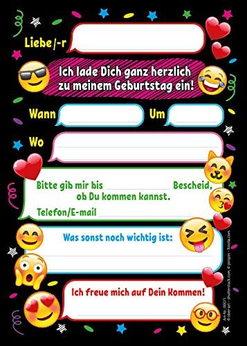12 Inviti Per Festa Di Compleanno A Tema Bowling – Formato Cartolina DIN A6 – Made In Germany - 2