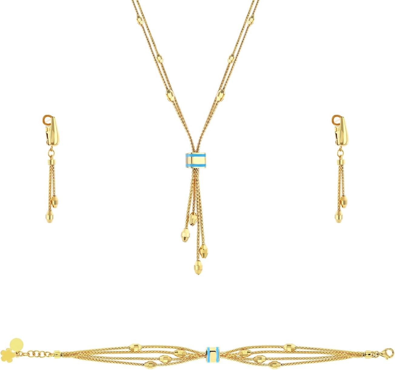 Al RomaizanOro Staky 21K Gold Set