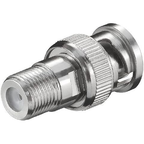 Adaptador de Conector F a BNC, Wentronic WE 3016 (10 Unidades) Cover