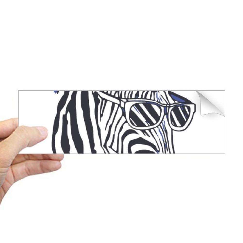 Autocollant rectangulaire Cool Pinto animaux pour masquer les rayures de pare-chocs et vitres