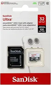Cartão de Memória SanDisk Micro SD, 32Gb