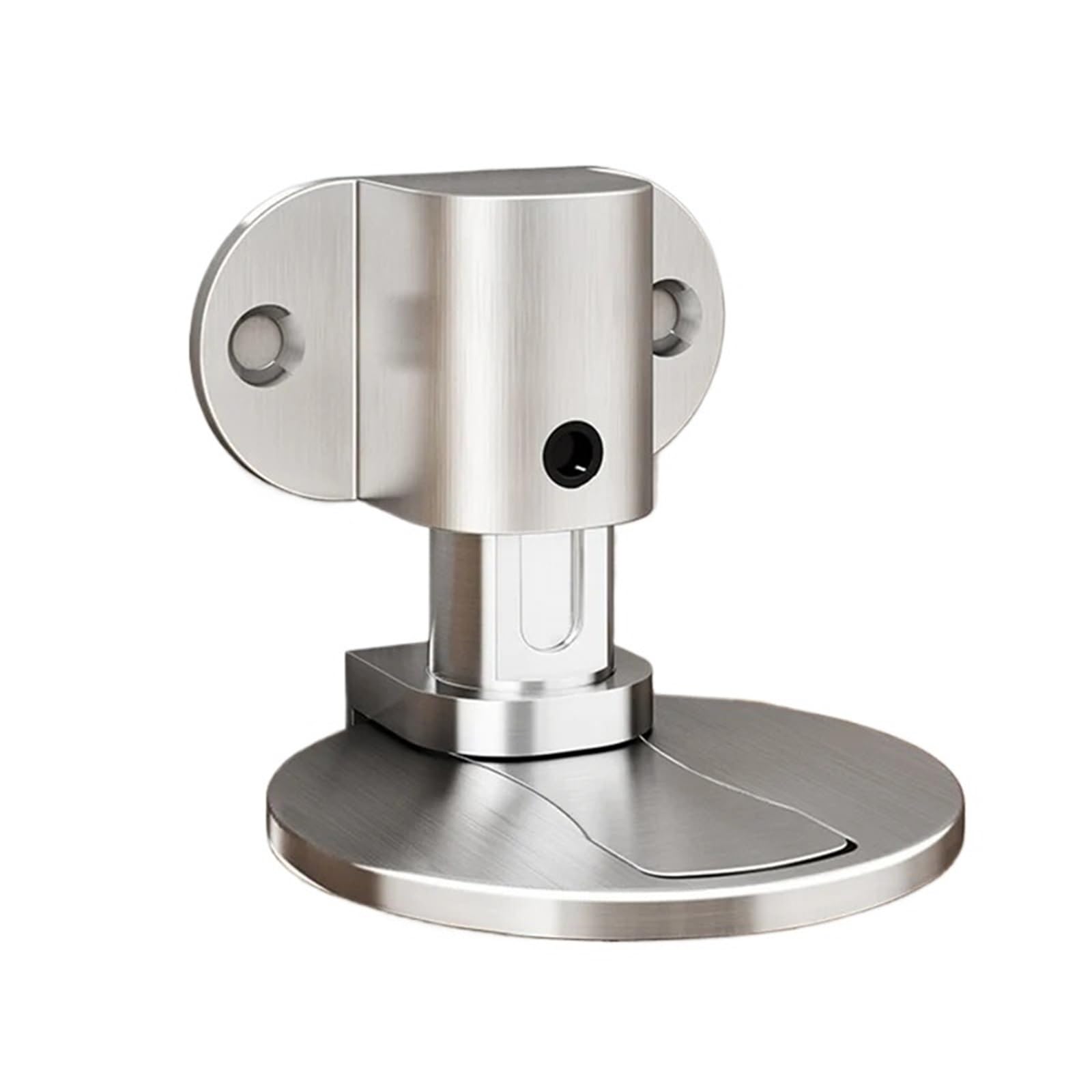 3PCS Adjustable Alloy Door Stop Anti-Collision Invisible Door Punch-Free