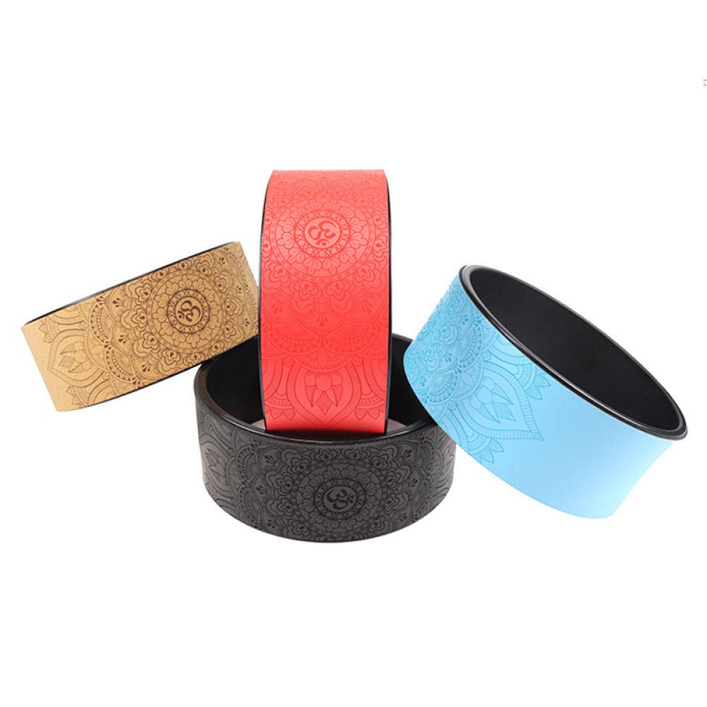Anillo de yoga, herramienta de entrenamiento de madera suave para pilates y culturismo, ideal para entrenamiento de abdominales y ejercicios de gimnasio en casa