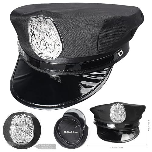 Kit de Disfraz de Policía 8 Piezas para Niños miniatura 2
