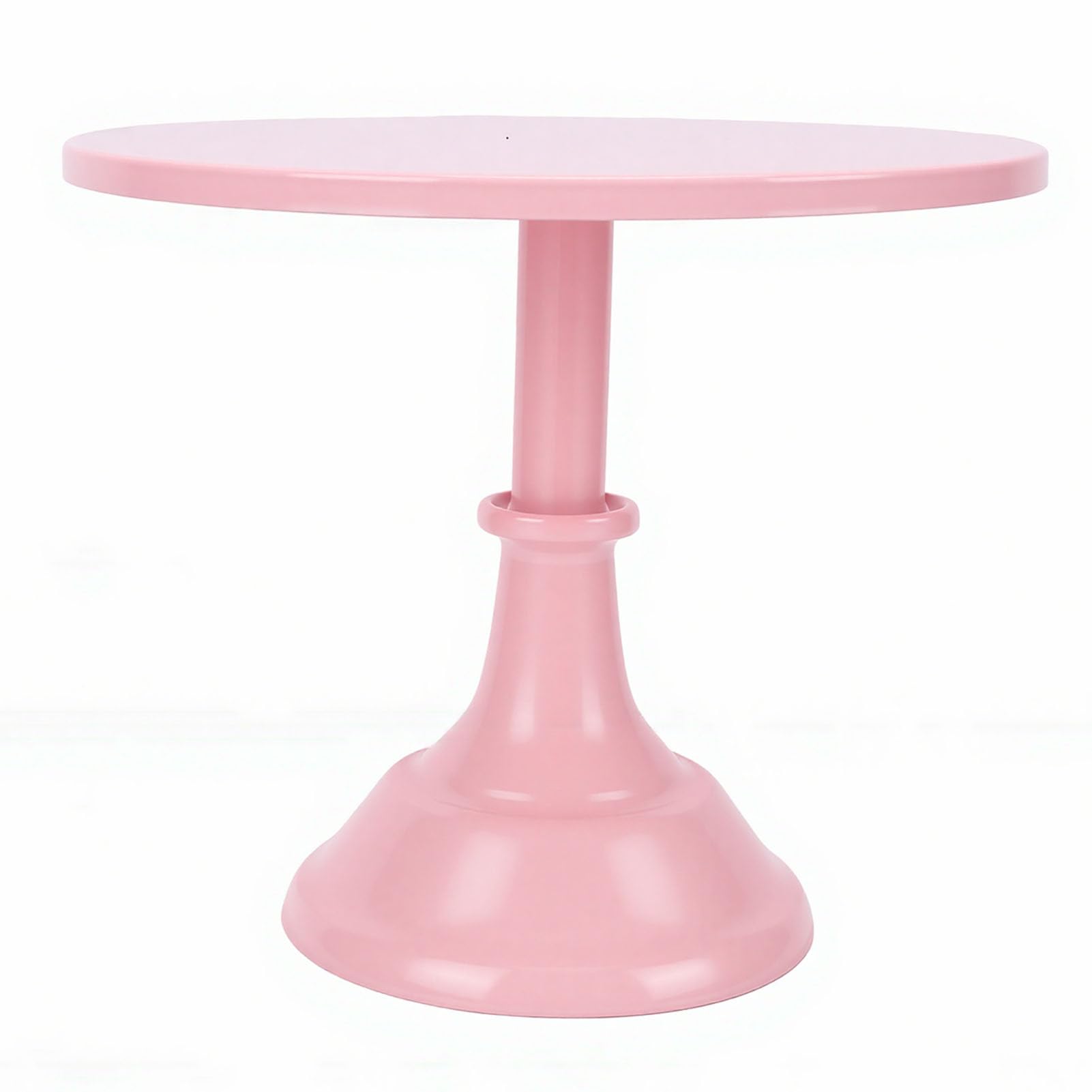 Ejoyous Alzata per Torta in Metallo Rosa Alzata per Cupcake in Ferro con Espositore da Dessert Rialzato con Superficie Lucida per gli Ospiti di Compleanno, Matrimonio, Baby Shower, Tea Party (Medio