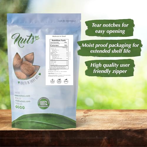 image for NUTS - U.S. - HEALTH IN EVERY BITE ! NUTS U.S. - Walnuts In Shell | Gr