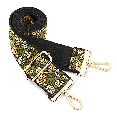 Image of ZOOEASS Wide Shoulder Strap Adjustable Replacement Belt Crossbody Canvas Bag Handbag