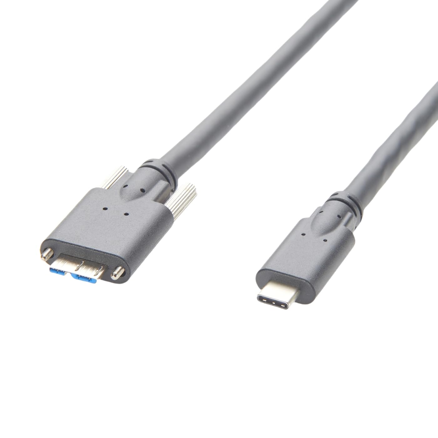 Aktywny kabel USB 3.1 C na micro USB 3.0 z nakrętką M2, przedłużacz typu C na Micro USB z 2 chipsetami, kabel do kamery przemysłowej (10 m)