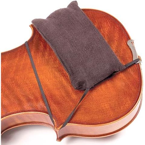 Faxx Violin Shoulder Pad - Thick Cut Pad with Elastic Attachment Straps (Used with Any Violin Size) Cover
