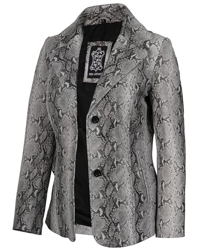 Image of Blingsoul Womens Real Leather Jacket - Asymmetrical Leather Jackets for Women