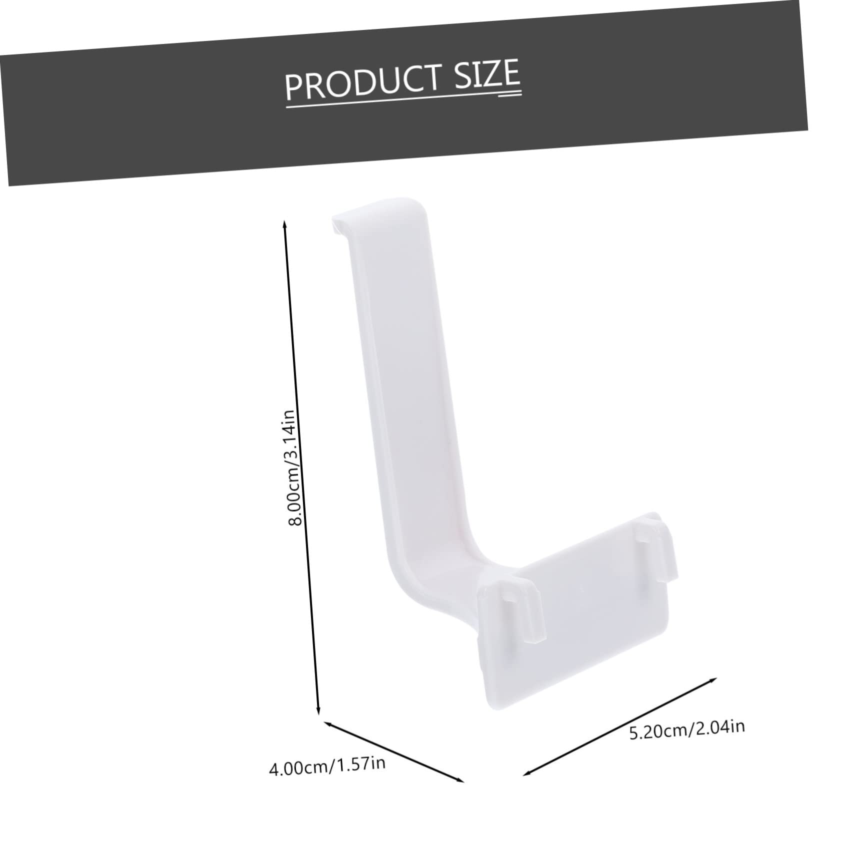 STOBAZA Cup Holders for Bathroom 2 Pack Hooks Organizers Space-Saving Easy to Clean