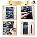 BeiLeiNiceHK Wine Travel Bags for Wine Bottles Airplane,Black Reusable Wine Bottle Protector Bags with Free Inflator Pump,10 Packs