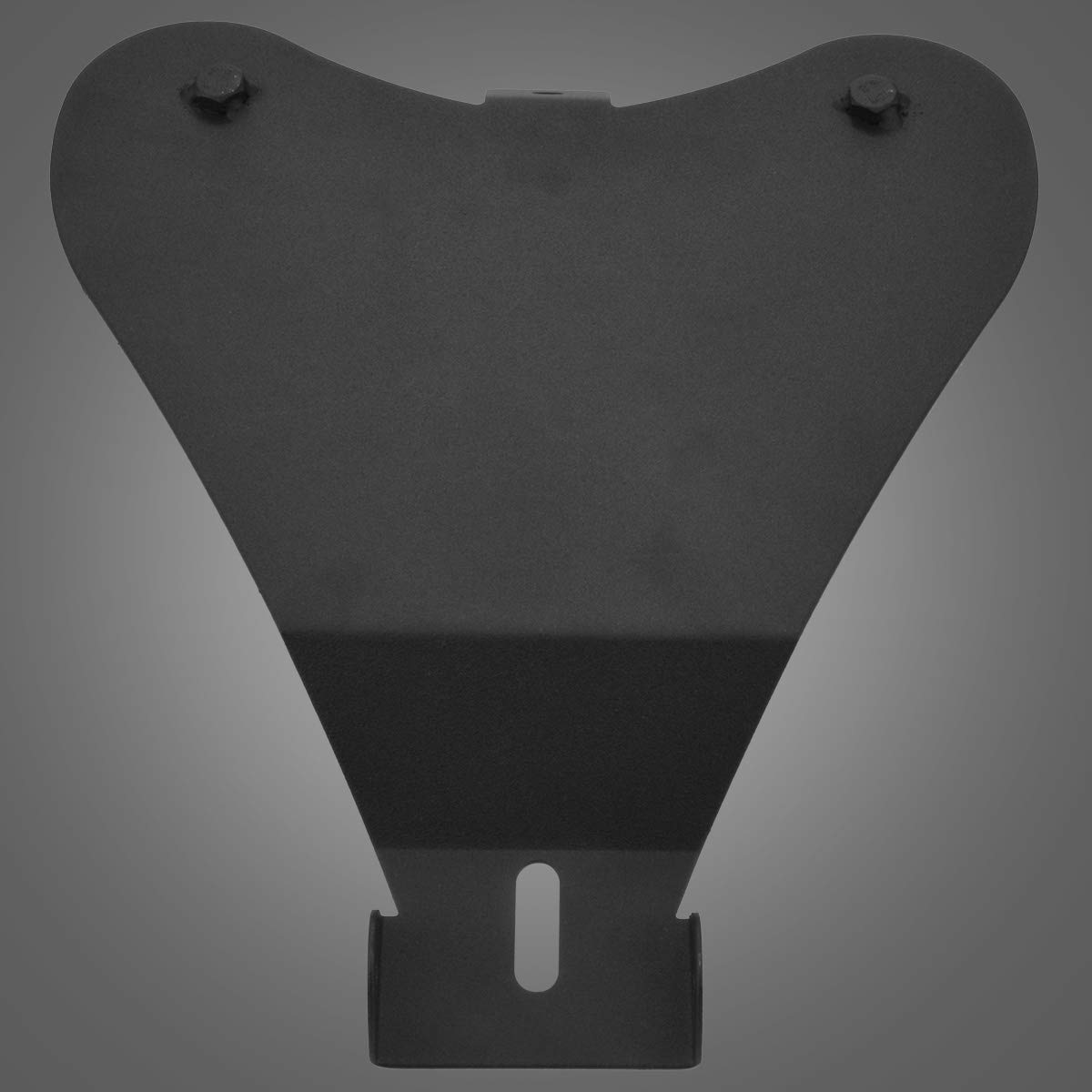 KATUR Piastra di Base per Sedile Unico per Motocicletta Piastra di Base Piastra di Base Acciaio Resistente Nero Adatto per Harley Sporster 883 1200 Chopper Bobber (Piastra di Base con Kit Molla Nera)