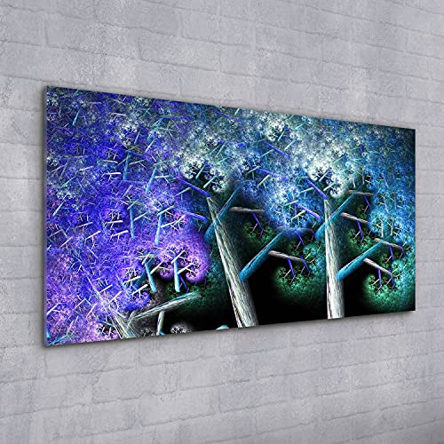 Image sur verre 100x50cm déco murale chambre tableau forêt salon - 2
