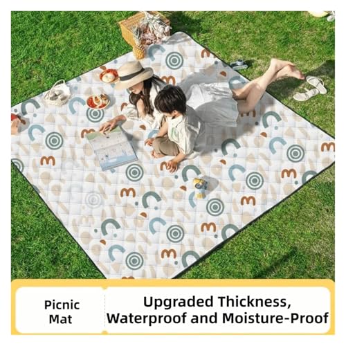 Tapis d'extérieur imperméable et épais pour camping et pique-nique