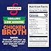 Swanson Low Sodium Organic Chicken Broth, 32 oz Carton