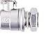 TIZZE 1/2 inch Stainless Steel Ball Valve Weldless Bulkhead for Building Home Brew Kettle/Mash Tun
