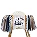Cowboy 1st Birthday High Chair Banner - My First Rodeo For Kidâ€™S Boy Baby Shower, Farm One High Chair Banner For First Birthday, Barnyard Cow 1st Birthday Party Highchair Decoration Cake Smash, Western Cowboy Backdrop Garland For Photo Props