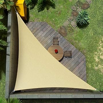 heavy duty triangle shade sail