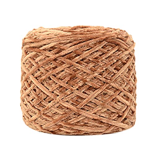 Graysky Soft Worsted Gold Velvet Yarn Cotton Wool Thread Weave Knitting And Crochet Supplies, Great For Diy Shawl Scarf Garments, Coat, Sweaters, Scarves, Hats, Baby Cloth Suits And Craft Projects #TOP3