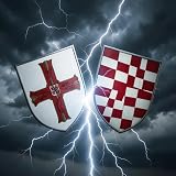 Lion vs Checkerboard – England vs Croatia