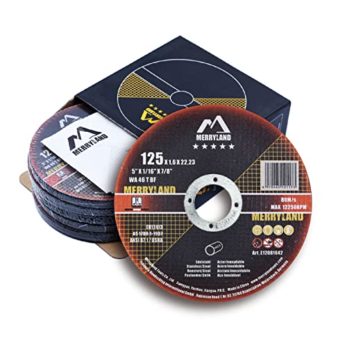 Merryland Disco de Corte 125 mm para Amoladora Angular