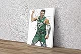 Luka Doncic BuzzerLuka Doncic Art Poster Dallas Mavericks Basketball Hand Made Posters Canvas Print Kids Wall Art Man Cave Gift Home Decor Beater vs Clippers Poster Dallas Mavericks Basketball Hand Made Posters Canvas Print Wall Art Home Decor (12"x18" Ready to Hang)