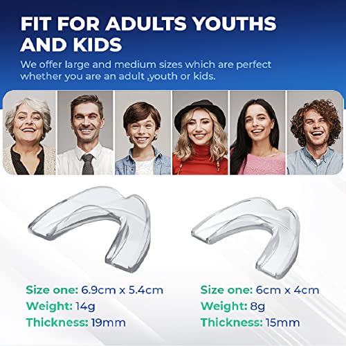 Davv 98 Mouth Guard For Clenching Teeth At Night, Upgraded Night Guards For Teeth Grinding, Professional Mouth Guard For Grinding Teeth, Stops Bruxism And Teeth Clenching thumb #4