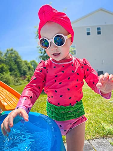 Adukide Infant Swimsuit 6-12 Months Toddler Girls Watermelon One Piece Rash Guard Swimsuits Uv Protection Baby Zipper Bathing Suit #TOP1