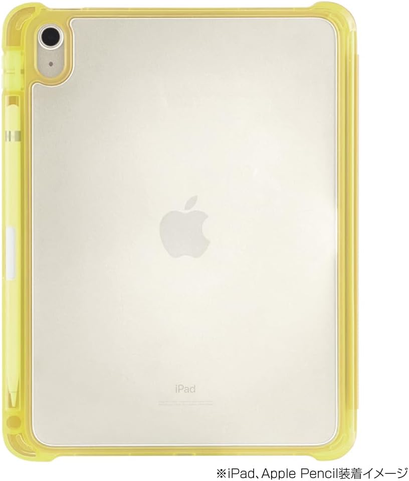 Yellow Shock Absorbing Case for iPad 10.9 Inch 10th Gen 2022