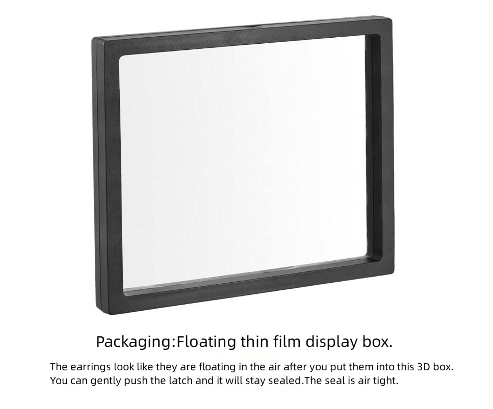 Miniatura 5 de Green Pressed Flower Earrings for Women Waterdrop Dangle Golden Resin Dried Flowers Drop Earrings