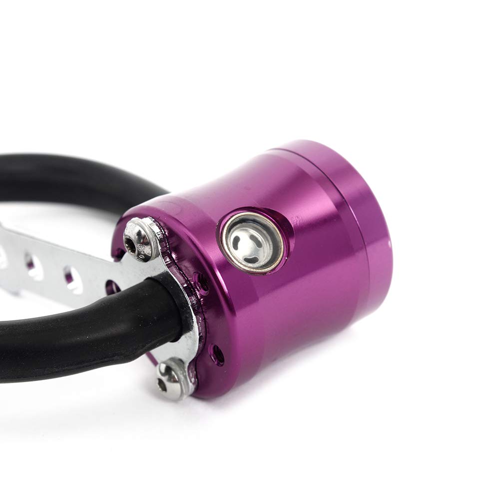 TARAZON Serbatoio liquido freno posteriore universale moto per Honda per Suzuki per Kawasaki per Yamaha per Aprilia Ducati per Triumph
