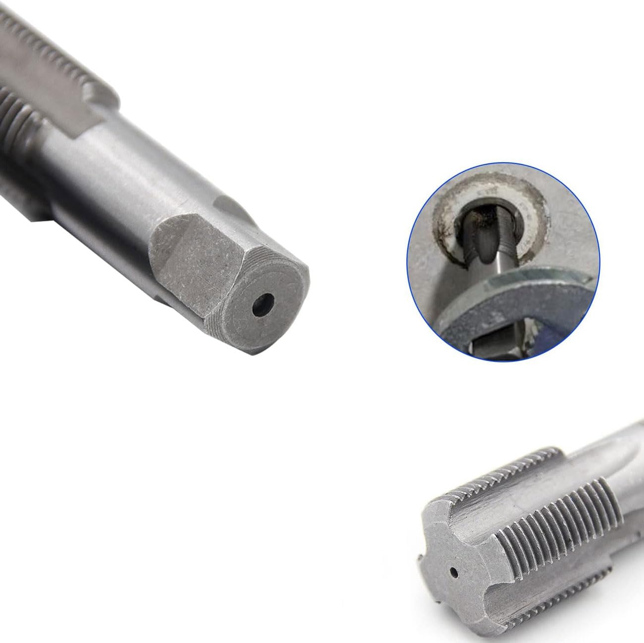 Set di maschi per tubi, maschi da taglio, fresa per filettature in acciaio al carbonio, Gewindeschneider 1/2 zoll Innengewinde, filettatura interna per collegamento tubi dell'acqua