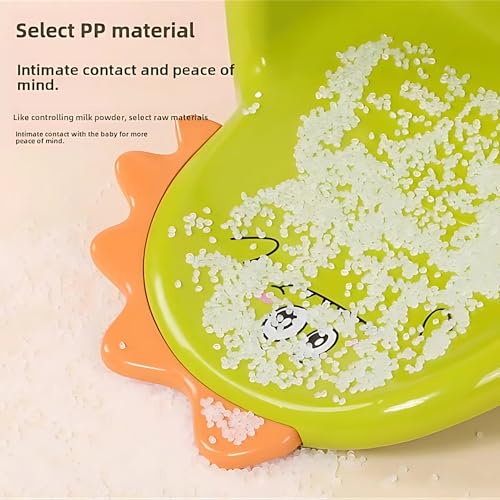 Image of OBaby Dining Table Seat Removable Tray /Adjustable /Foldable /Multifunction /Washable Baby Dining /Feeding Chair for Toddler 0 to 6 Years Baby (Orange NurseryChair)