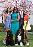 Hello Africa Official Portrait Obama Family Poster Print Laminated Poster with The Dogs 18 X 12...