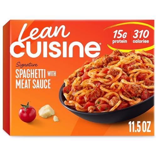 Lean Cuisine Signature Spaghetti With Meat Sauce, Frozen Meals, Frozen Pasta Lunch Or Dinner 11.5 oz