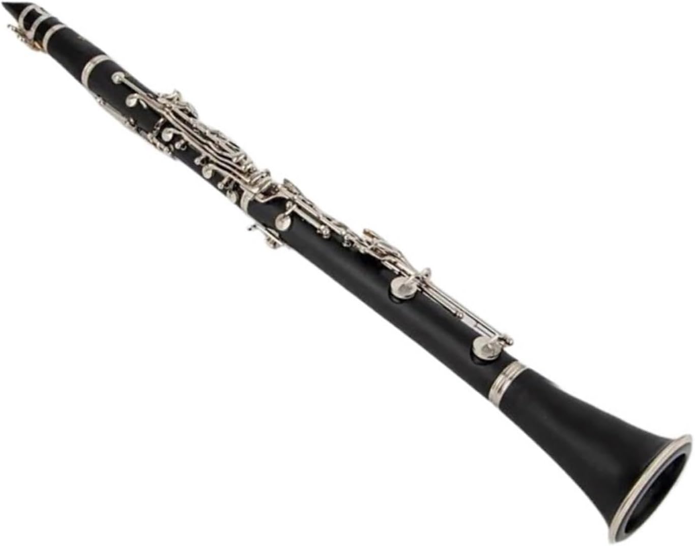 B flat Clarinet Professional Woodwind Instrument Black Body with Box Accessories Clarinet