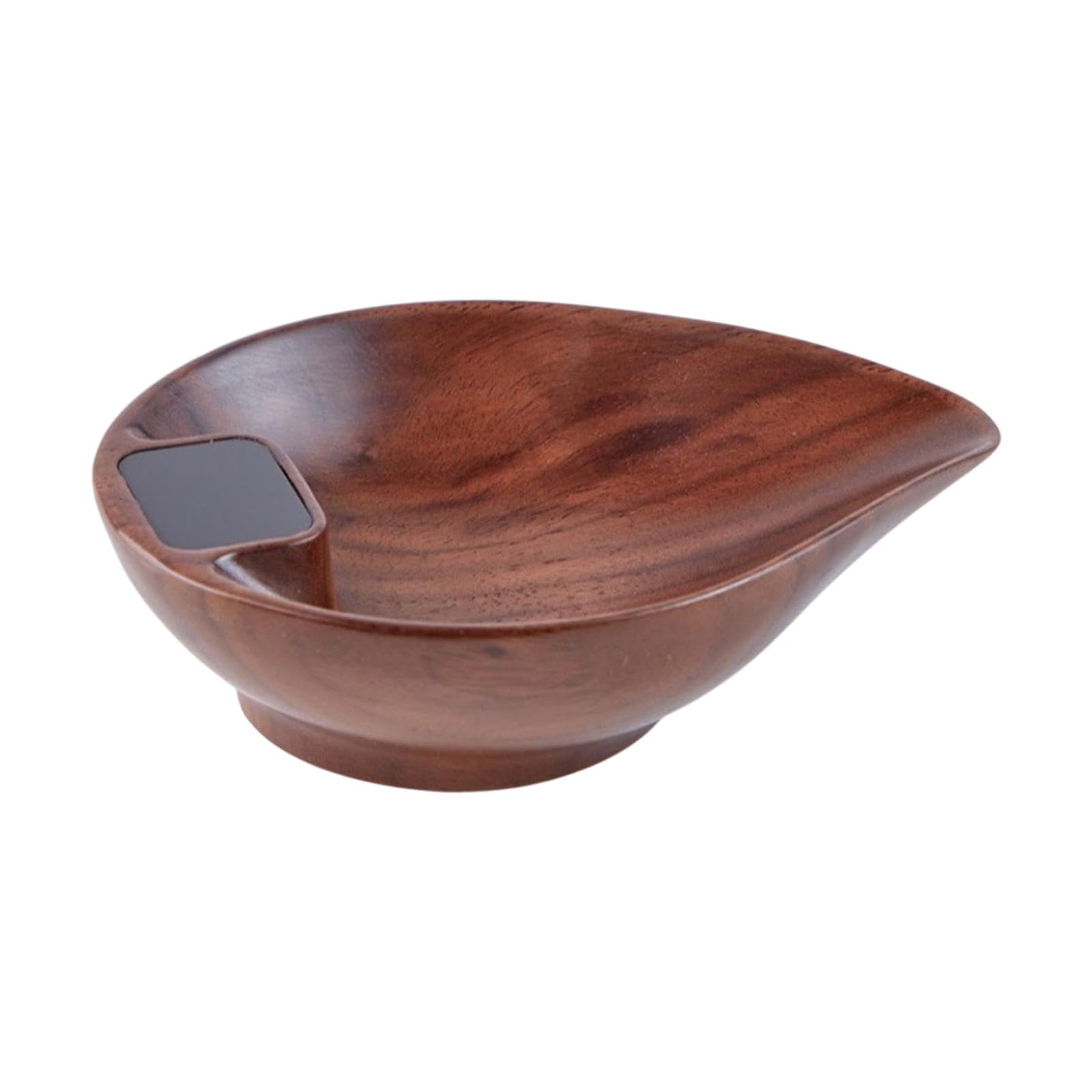 Balance de cuisine design en bois véritable, arrêt automatique et chargement USB pour le café