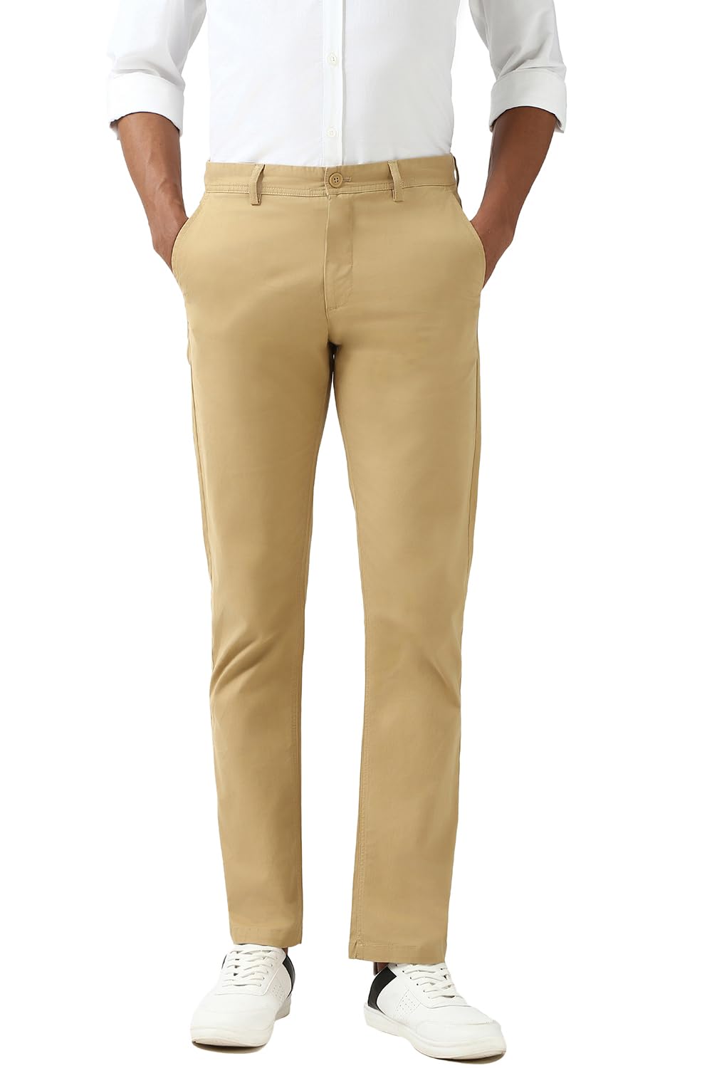 peter england Men's Slim Casual Pants-picture-15