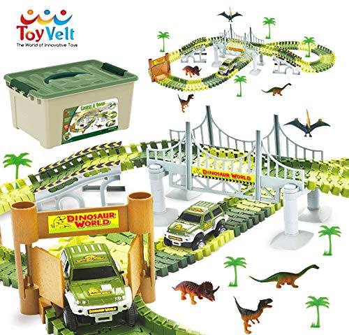 dinosaur world train tracks